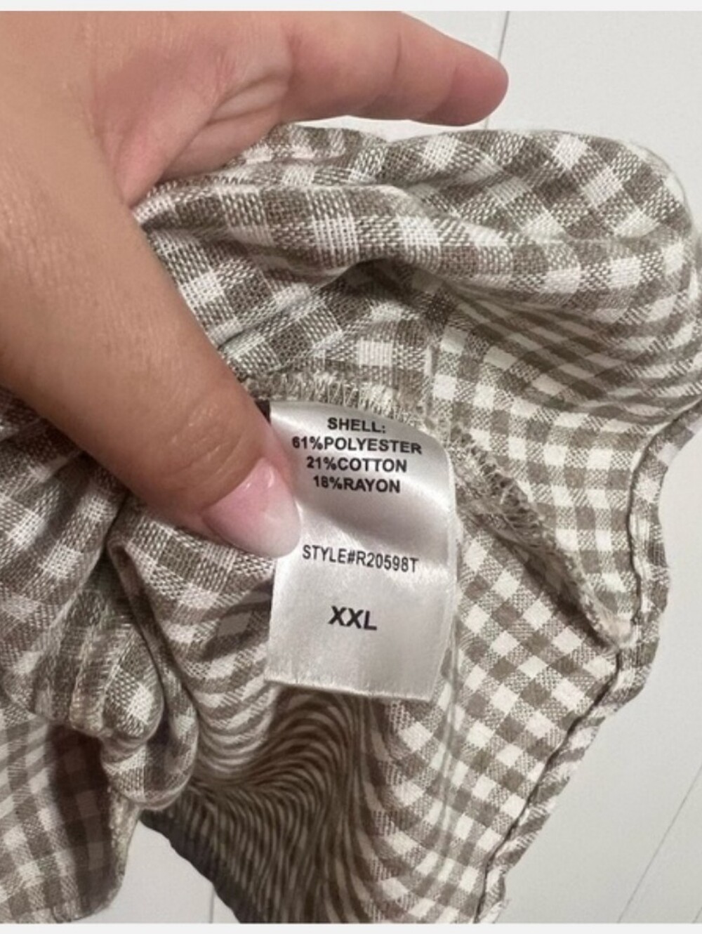 Pomander Place Tuckernuck Gingham Beechwood Babydoll Dress XXL - Picture 6 of 8